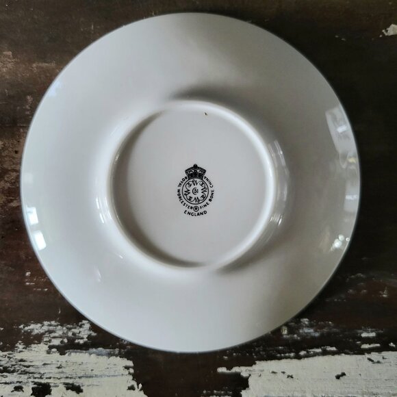 Vintage Royal Worcester Fine Bone China England Pheasant Demitasse Cup & Saucer - Picture 10 of 11